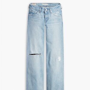 levis low loose jeans, color "this and that"